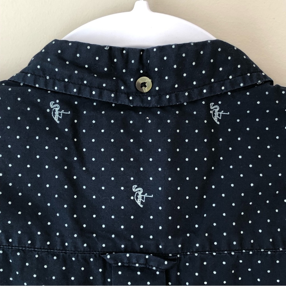 Peau de Loup Button Down Shirt/Size 8 - Picture 7 of 7